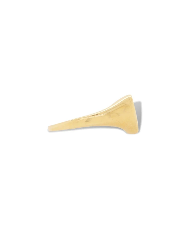 The Lovery Gold Heart Signet Ring 14K Gold