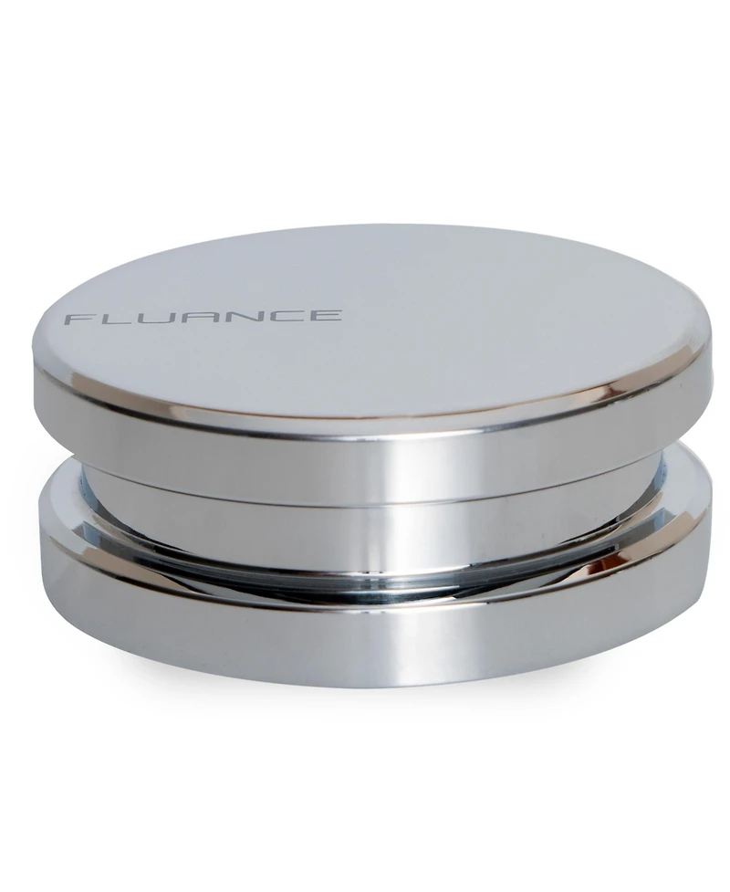 Fluance Vinyl Record Accessory Kit With Record and Stylus Anti-Static Carbon Fiber Brushes and Record Weight (VB52RW02)