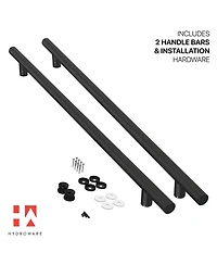 Hydroware Round Series Door Handle