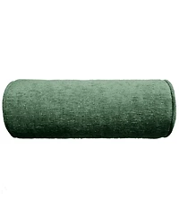 Edie@Home Delmonico Chenille Lumbar Neck Roll Decorative Pillow