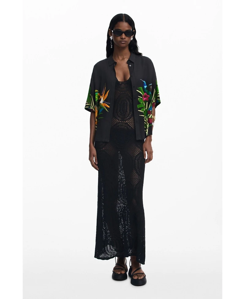 Desigual Women's Hawaiian shirt