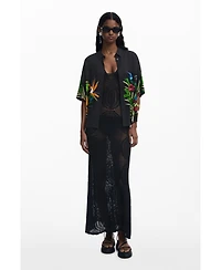 Desigual Women's Hawaiian shirt