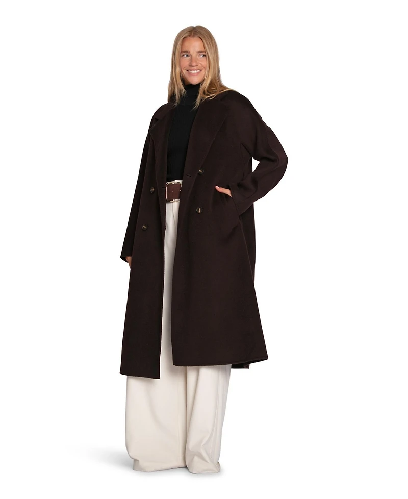 Belle & Bloom Real Love Classic Double Breasted Coat