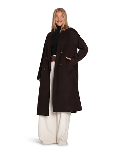 Belle & Bloom Real Love Classic Double Breasted Coat