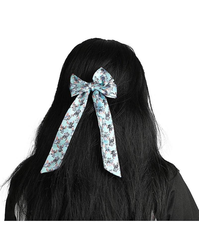 Disney Stitch & Angel 3-Piece Bow Clips Set