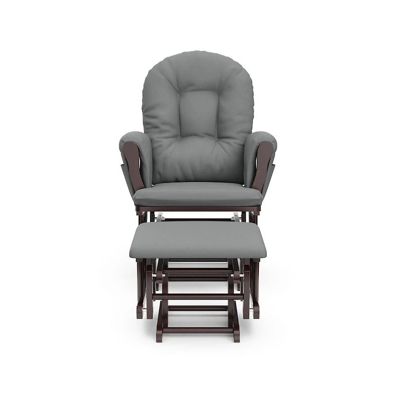 Storkcraft Hoop Glider and Ottoman