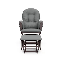 Storkcraft Hoop Glider and Ottoman