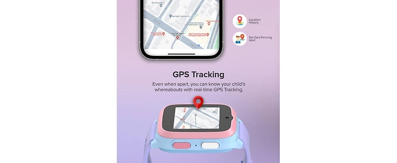 myFirst Fone S3+ Kids Smartwatch with eSIM, Video Calls, Messaging, Gps Tracker for Kids, Sos, School Mode
