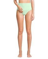 Lands' End Women's Sculpting Suit High Waisted Bikini Bottoms