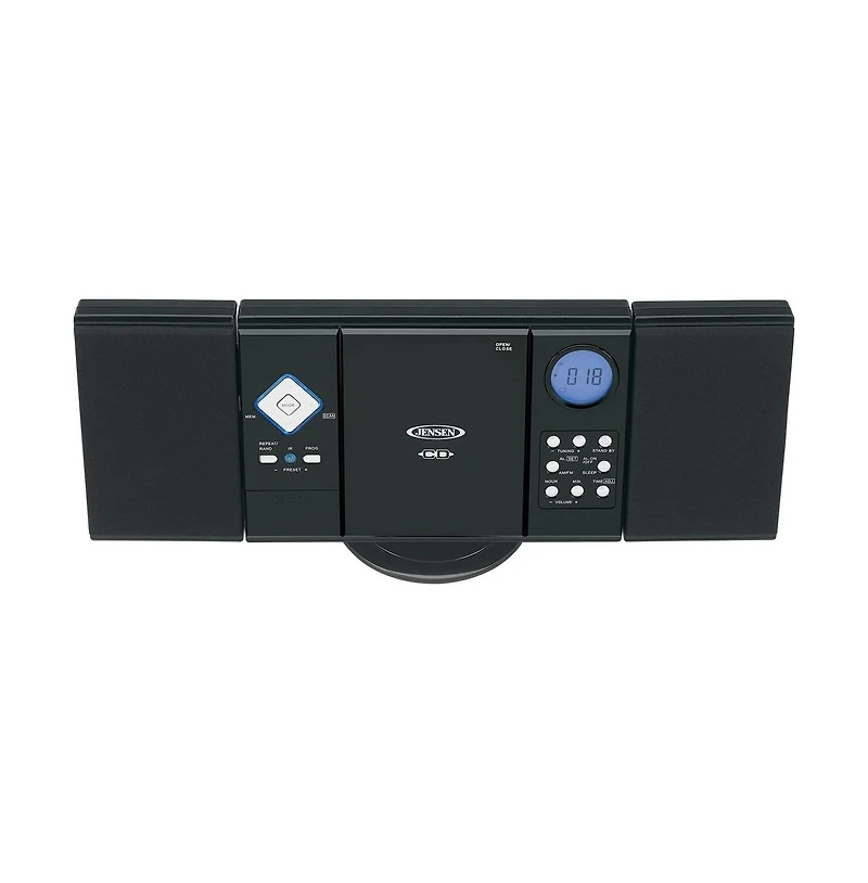 Jensen JMC180 Home Stereo Wall Mountable Cd Receiver Am Fm