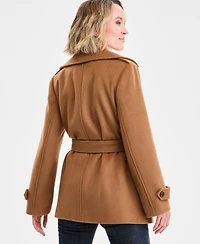 Michael Kors Women's Double-Breasted Belted Wrap Coat, Exclusively at Macy's