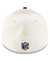New Era Men's Cream/ College Navy Seattle Seahawks 2025 Nfl Draft 39THIRTY Flex Hat