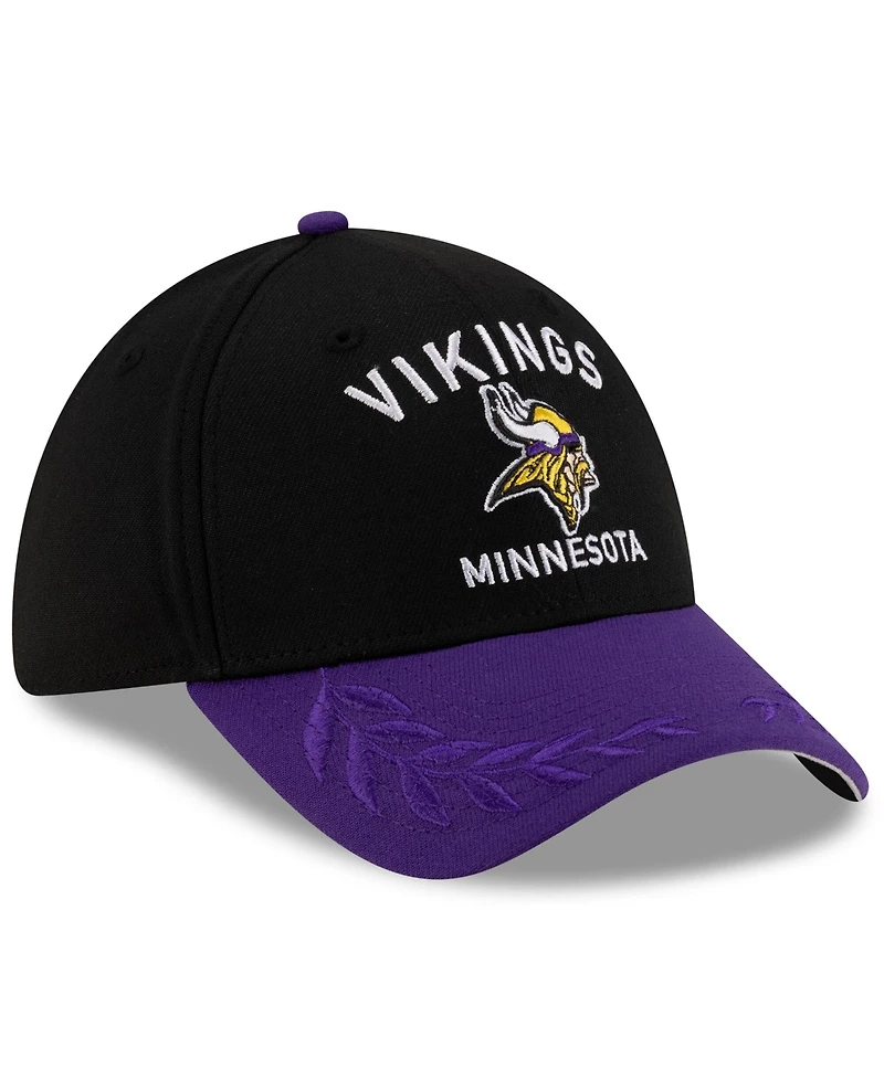 New Era Men's /Purple Minnesota Vikings 2025 Nfl Draft 39THIRTY Flex Hat