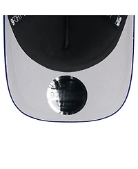 New Era Men's Black/Navy Shield Merchandise 2025 Nfl Draft 9FORTY A-Frame M-Crown Adjustable Hat