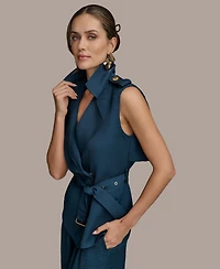 Donna Karan New York Women's Belted Vest