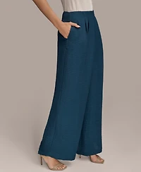 Donna Karan New York Women's Textured Wide-Leg Pants