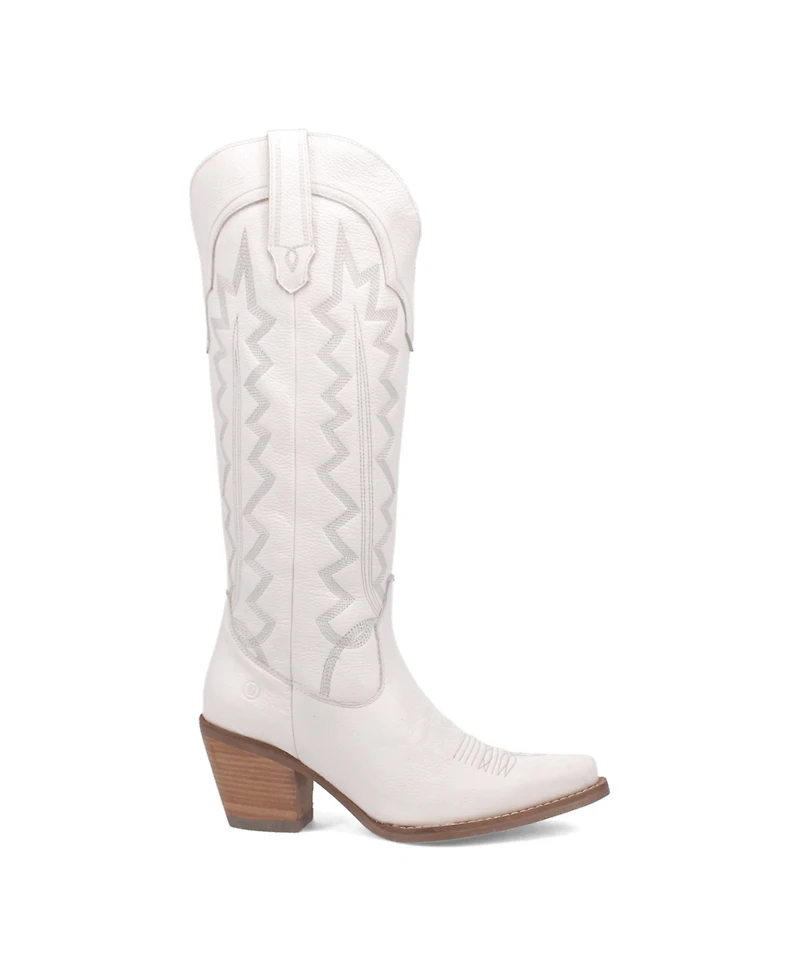 Dingo Women's High Cotton Leather Boots