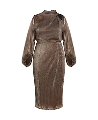 City Chic Plus Jaylee Mesh Dress