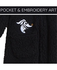 Nightmare Before Christmas Baby Boys Zip Up Cosplay Coverall Cozy Sherpa