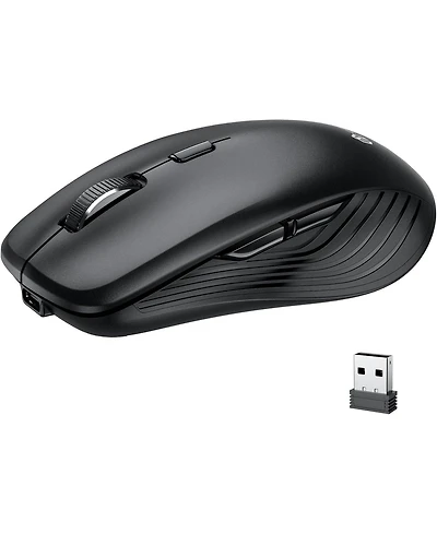 Wireless Bluetooth Mouse 2.4GHz Usb Receiver Rechargeable Silent Mouse