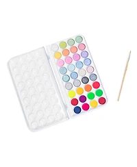 Essential Watercolor Paint Set: Neon & Metallic Colors