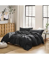 Cold Black Night - Coma Inducer Oversized Comforter Set - Black,California King