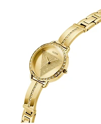 Guess Women's Analog Gold-Tone Stainless Steel Watch, 30mm
