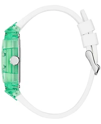 Guess Men's Multi-Function Green Silicone Strap Watch, 42mm
