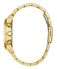 Guess Men's Chronograph Gold-Tone Stainless Steel Watch, 44mm