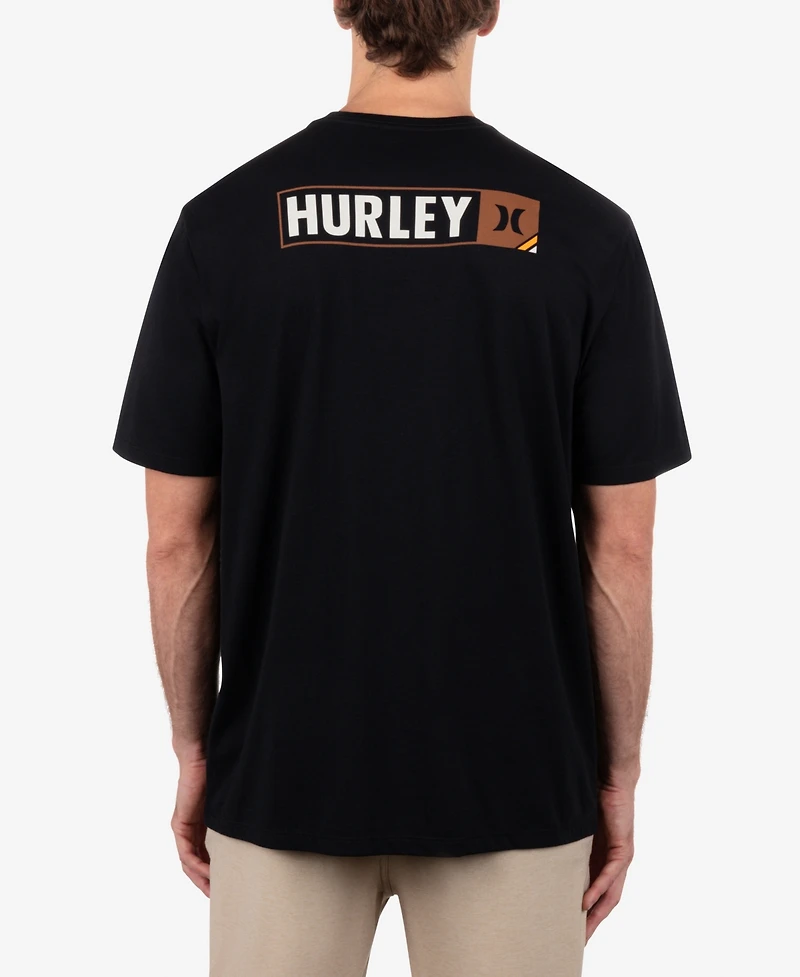 Hurley Men's Corner Short Sleeve T-Shirt