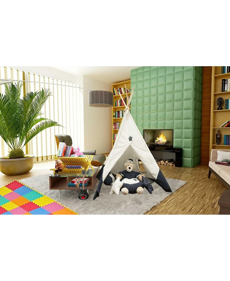 Fabric Canopy Tent for Camping Backyard or Indoor Use