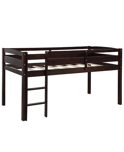 Compact Low Loft Bed – Sturdy and Functional