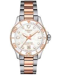 Tissot Women's Swiss Seastar 1000 Two-Tone Stainless Steel Bracelet Watch 36mm
