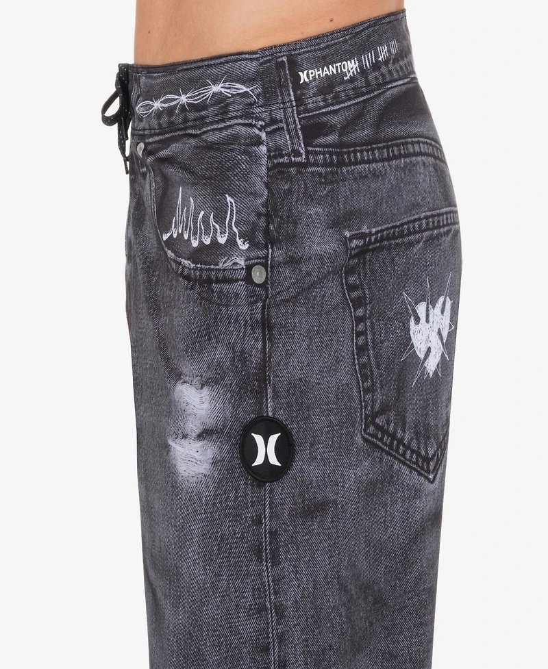 Hurley Men's Phantom Denim 18 Boardshorts