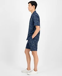 Alfani Men's Abstract-Print Shorts, Exclusively at Macy's