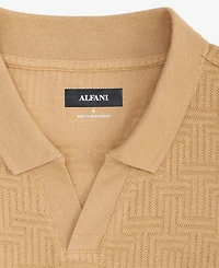 Alfani Men's Geo-Pattern Polo Shirt, Exclusively at Macy's