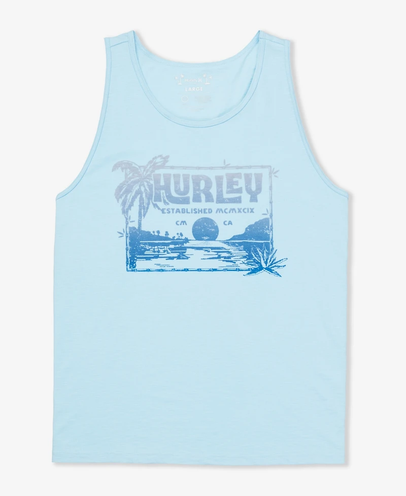 Hurley Men's Island Vibes Slub Tank Top