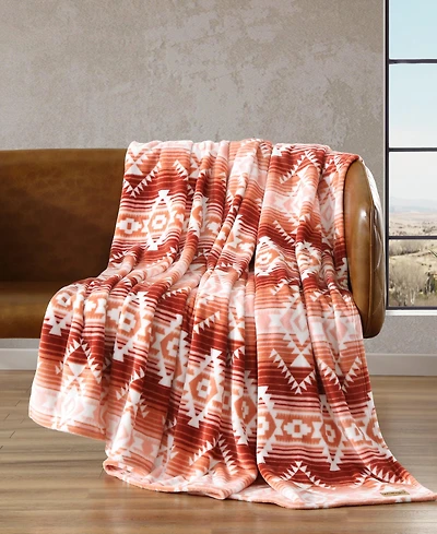 Wrangler Jericho Ultra Soft Plush Fleece Blanket, Twin