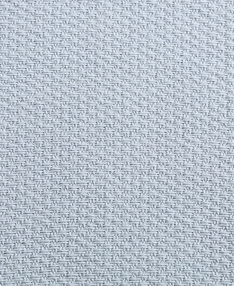 Tommy Hilfiger Pique Solid Cotton Blanket, Full/Queen