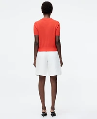 French Connection Women's Sergio Short-Sleeve Polo Top