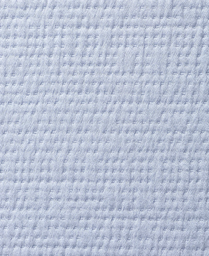 Tommy Hilfiger Running Stitch Solid Cotton Blanket