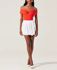 Astr the Label Women's Telayna Off-The-Shoulder Top