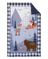 Little Love by NoJo National Park Buffalo Check 3-Pc. Quilt Set, Crib