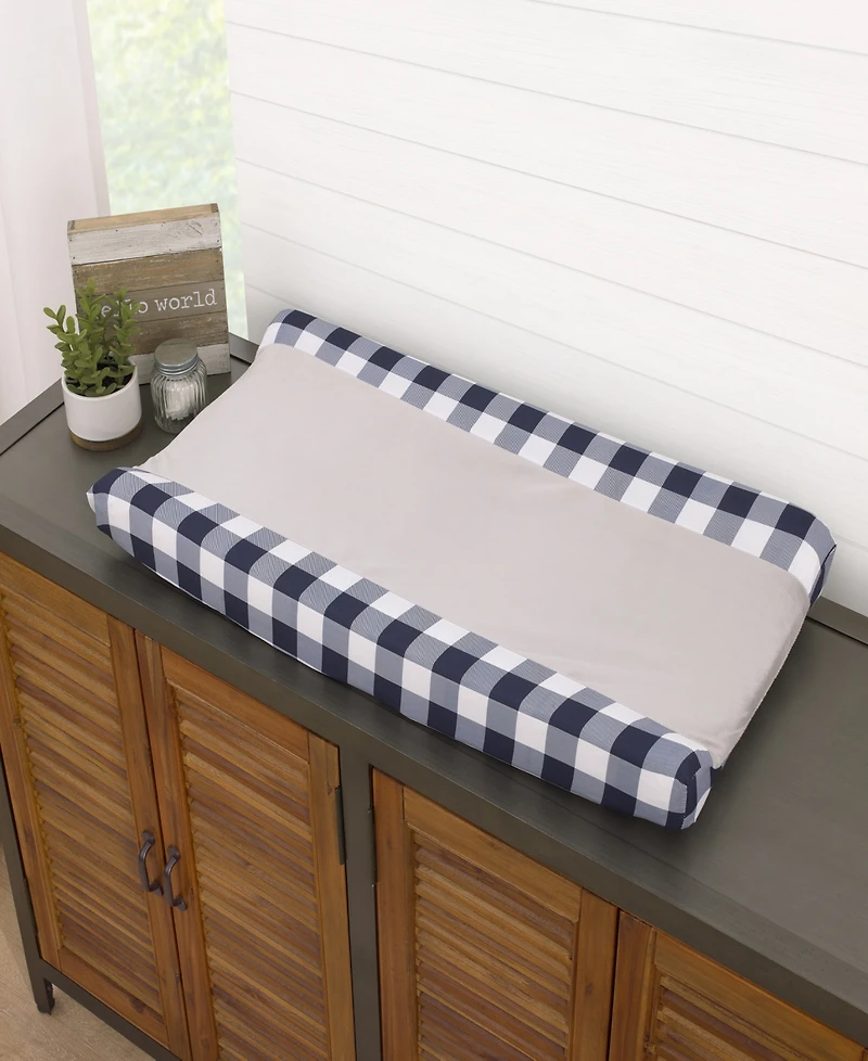 Little Love by NoJo National Park Buffalo Check Changing Pad Cover