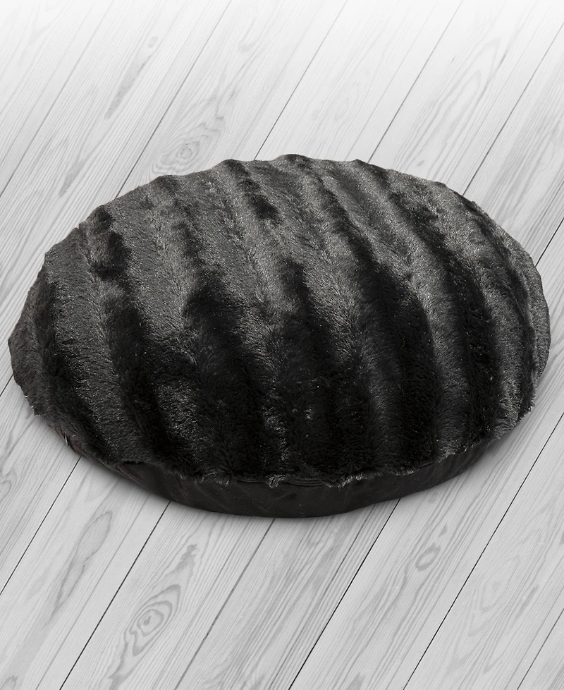 Cheer Collection Decorative Round Deccorative Pillow Set, 18" x