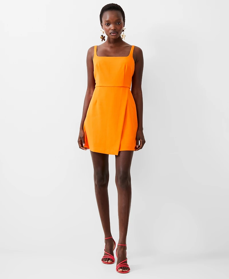French Connection Women's Whisper Crossover Mini Dress