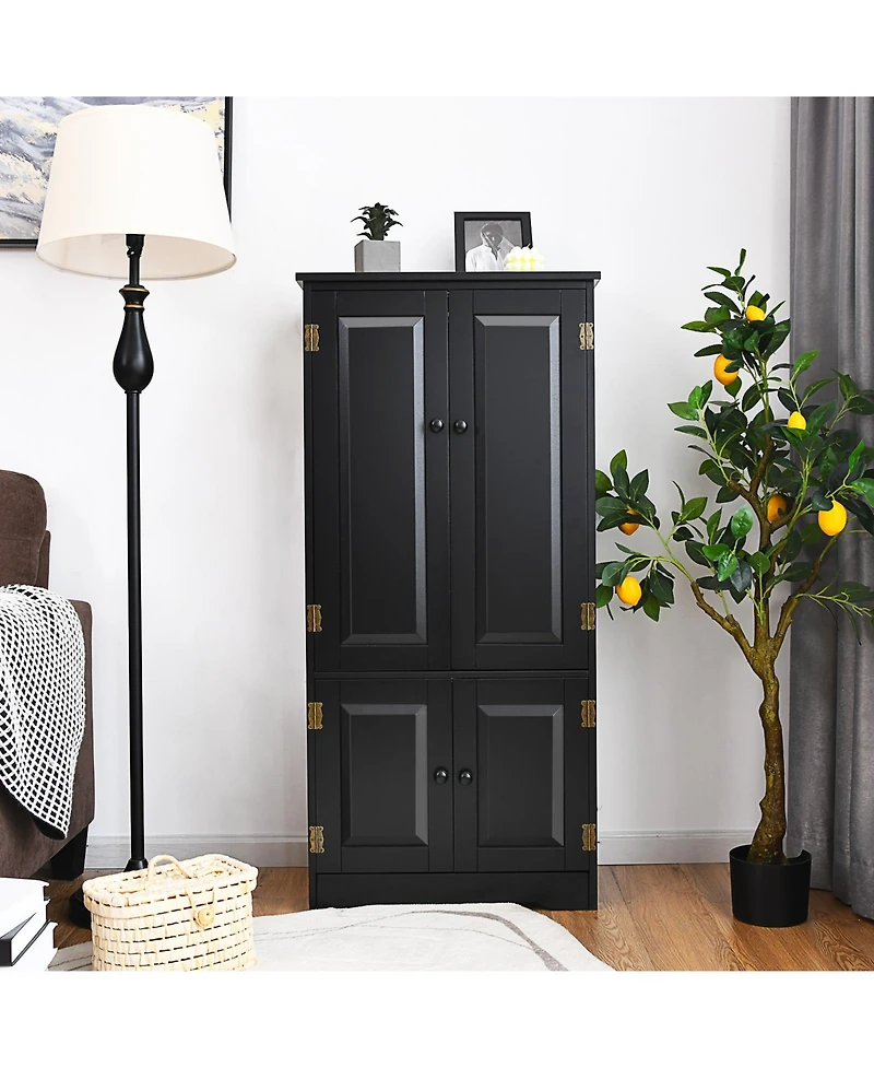 Accent Storage Cabinet with Adjustable Shelves – Stylish Storage Solution for Home Organization