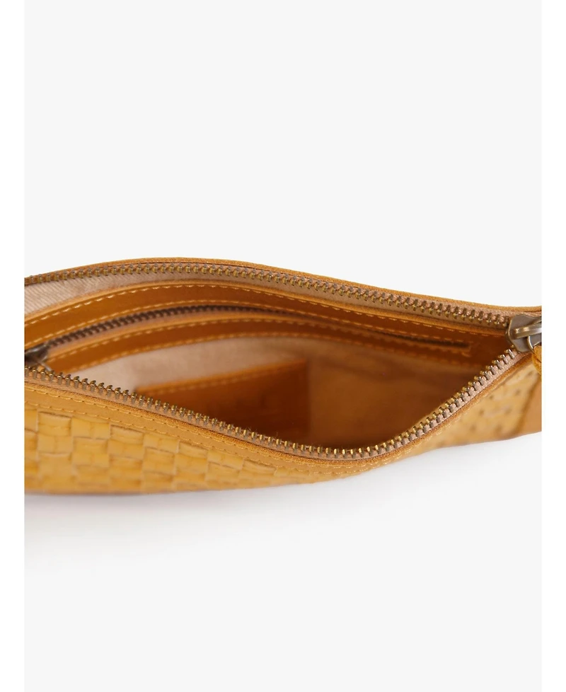 Able Nesmia Basketweave Clutch