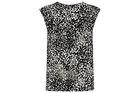 Olsen Women's Modern Animal Print Blouse