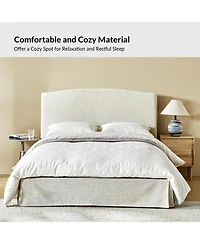 Modern Justus Upholstered Platform Bed-qb